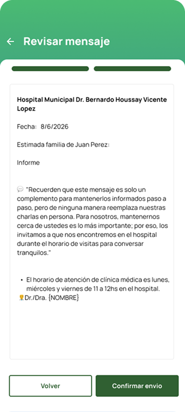 Detalle de paciente